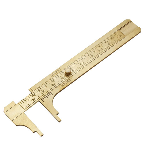 Brass Sliding MM Gauge