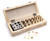  Disc Cutter Set Of 21 Pcs 1/4" to 5/8"  With 7 Punches In Wood Box