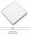 33 Slot  leatherette Ring Tray