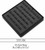 33 Slot  leatherette Ring Tray