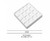 16 Pendant Leatherette Tray