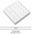 25 Pendant Leatherette Tray