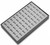 50 Slot Leatherette Ring Tray