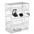 CLEAR ACRELIC REVOLVING CASE 4 SHELV