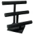 Triple T-Bar Display Stand