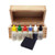7 Compartment Gold Testing Kit Box with Stone