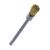  Mounted Brass Crimped End Wire Brushes - 1/4 inch X 3/32 (Package of 12)