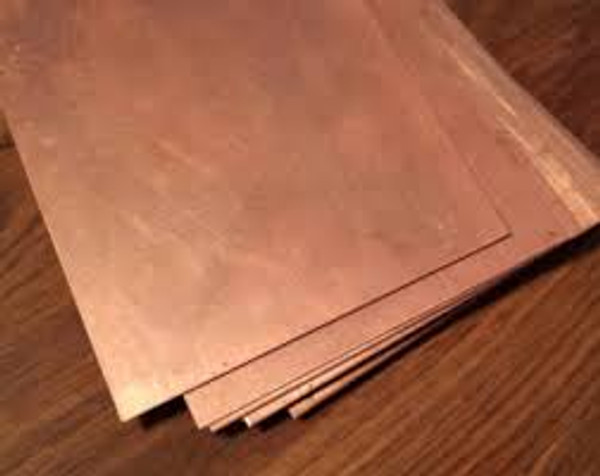 Copper sheet  6" x 12" , 20Gauge