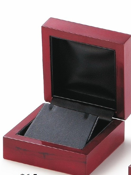 Pendant Wood Box Black Finished