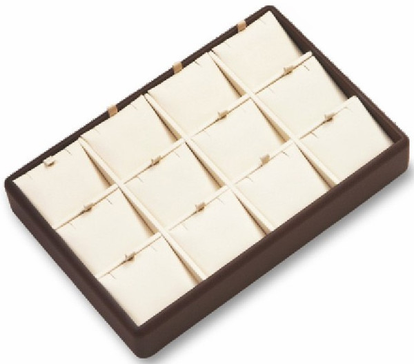 12 Pendant Leatherette Tray