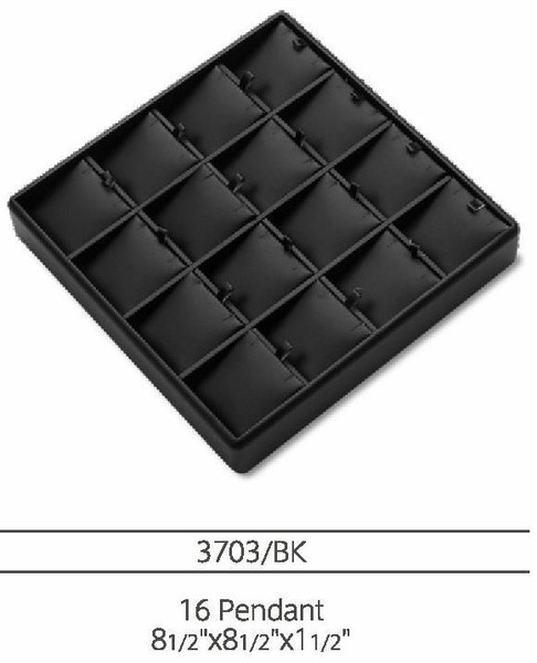 16 Pendant Leatherette Tray