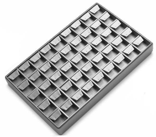 45 Earring Leatherette Tray