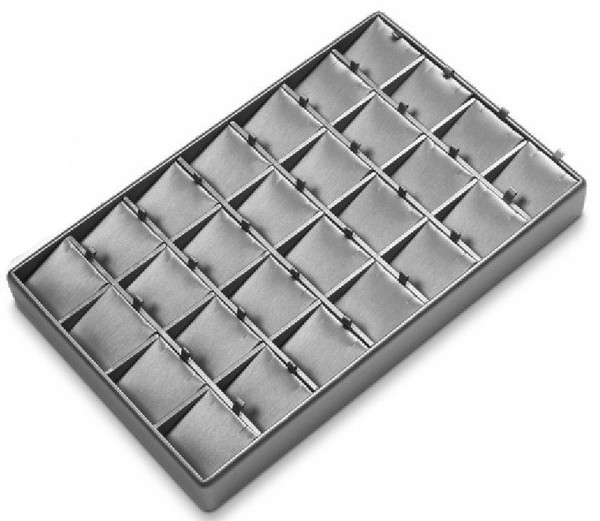 28 Pendent Leatherette Trays Up/Down