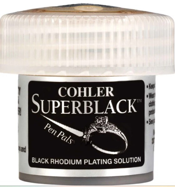 BK RHODIUM 1/4GM PEN PAL COHLER