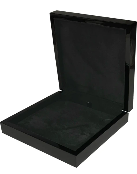 NECKLACE WOOD BOX BK