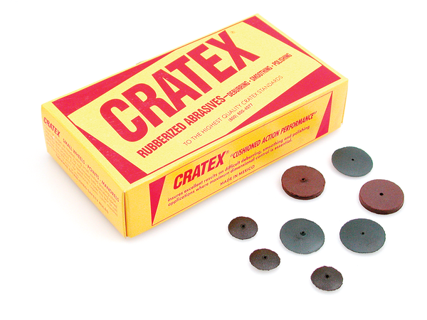 CRATEX ABRASIVE WHEEL 5/8"X3/32"  EX-FINE