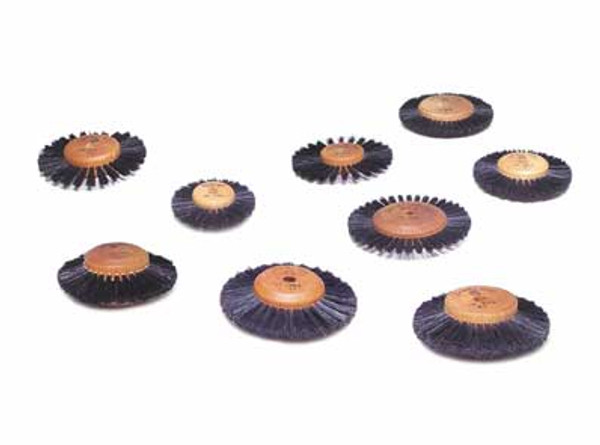 Wood Hub Wheel Brushes Style # 7C