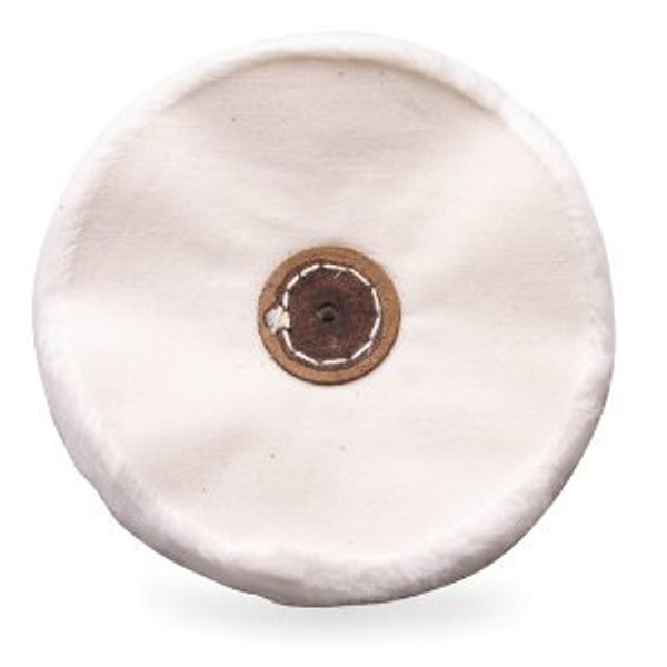 Leather Center White Loose Buff