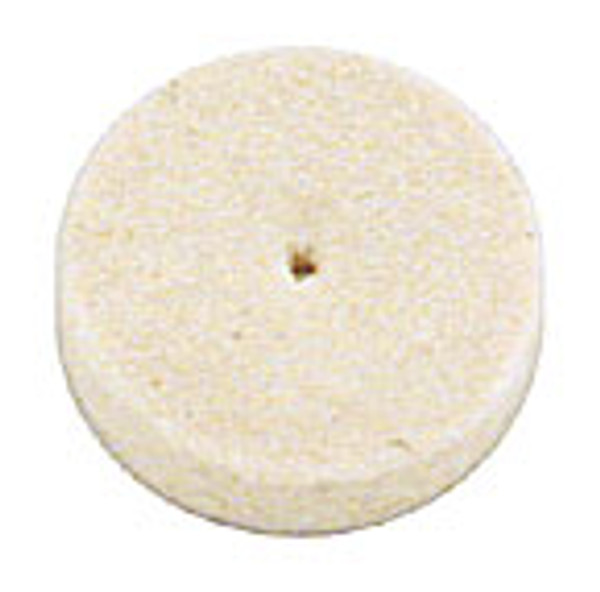 3/4 inch Soft Miniature Square Edge Solid Felt Buffs (Package of 24)