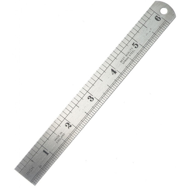 6 inches Stainless Steel Ruler