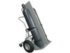 Double Cylinder Hand Truck With Firewall, 16 Inch Pneumatic Wheels, Rear Casters