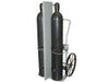 Double Cylinder Hand Truck With Firewall, 20 Inch Steel Wheels