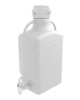 Carboy, 10L, HDPE, 83B Cap, w Spigot