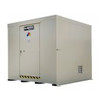 Non-Combustible Outdoor Safety Locker, 16-Drum, Explosion Relief Panels