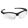 KIMBERLY-CLARK NEMESIS S V30 Safety Glasses, Clear Hard Coat Lens, Black Frame with Black Tips, 12/cs