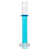 Cylinder, Graduated, Globe Glass, 25mL, Class A, To Deliver (TD), Dual Grads, ASTM E1272, 1/Box