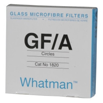 Filter Circles, 110mm Dia, Binder Free Grade GF/A, 100/pk