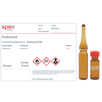 Fludioxonil in Methanol-P&T (1000ug/mL), 1mL