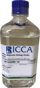 Water, Molecular Biology Grade, Sterile, RNase Free, DNase Free, Protease Free, DEPC Free (1L)