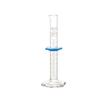 GRADUATED CYLINDERS, DOUBLE SCALE, CLASS A, BATCH CERTIFIED, 10ML
