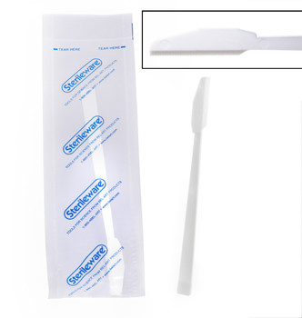 Sterileware Plastic Sampling Knife (8.25 in.), Individually Wrapped (Pack of 200)