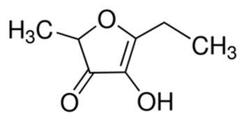 5-Ethyl-4-hydroxy-2-methyl-3(2H)-furanone (mixture of isomers) (100g), FG