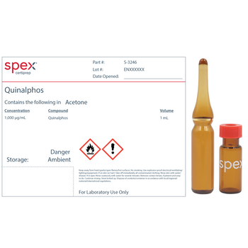 Reference Materials and CRMs - Pesticides - Single-Component - Quinalphos -  Emerald Scientific