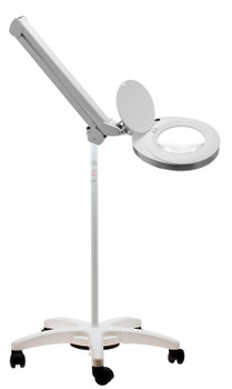 ProVue SuperSlim LED Magnifying Lamp with Rolling Stand