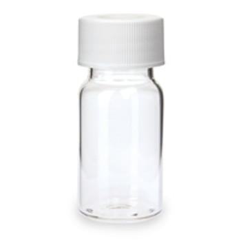 Pre-Cleaned VOA Vials 20ml Clear  Open Top w/0.125" PTFE/Silicone Septa  72pk