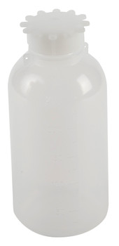 Kartell Plug Seal Round Bottles PP Narrow Mouth Closure, LDPE 250mL