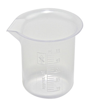 Kartell Griffin Style Beaker, PP, 50mL CS/40