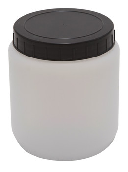 Kartell Cylindrical Jar with Screw Cap, HDPE, 1000mL