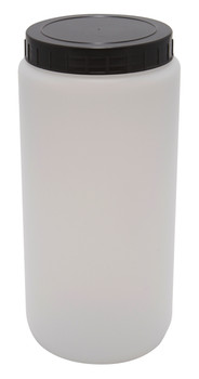 Kartell Cylindrical Jar with Screw Cap, HDPE, 2000mL