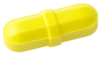 Octagonal Stir Bar Yellow, PTFE, Stir Bar Octagonal Yellow 0.3125 x 1" CS/12