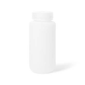 REAGENT BOTTLES, WIDE MOUTH, HDPE, 500ML, 125/CS