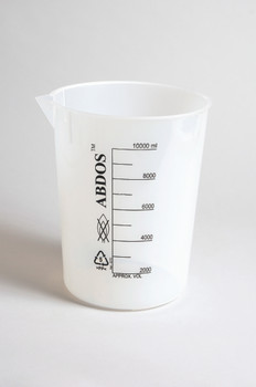 BEAKERS, PRINTED GRADUATIONS, PP, 1000 mL