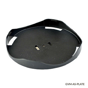 Plate Adapter, Round, 100mm, GVM Series for use w Foam Tube Adaptors & Dimpled Pad