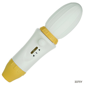 Manual Serological Controller, Yellow for 1ml to 100ml Serological Pipettes