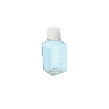 STORAGE BOTTLE SQUARE PET 250ML, 12/PK