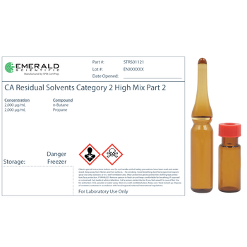 CA Residual Solvents Cat. 2 - High Mix (Part 2)